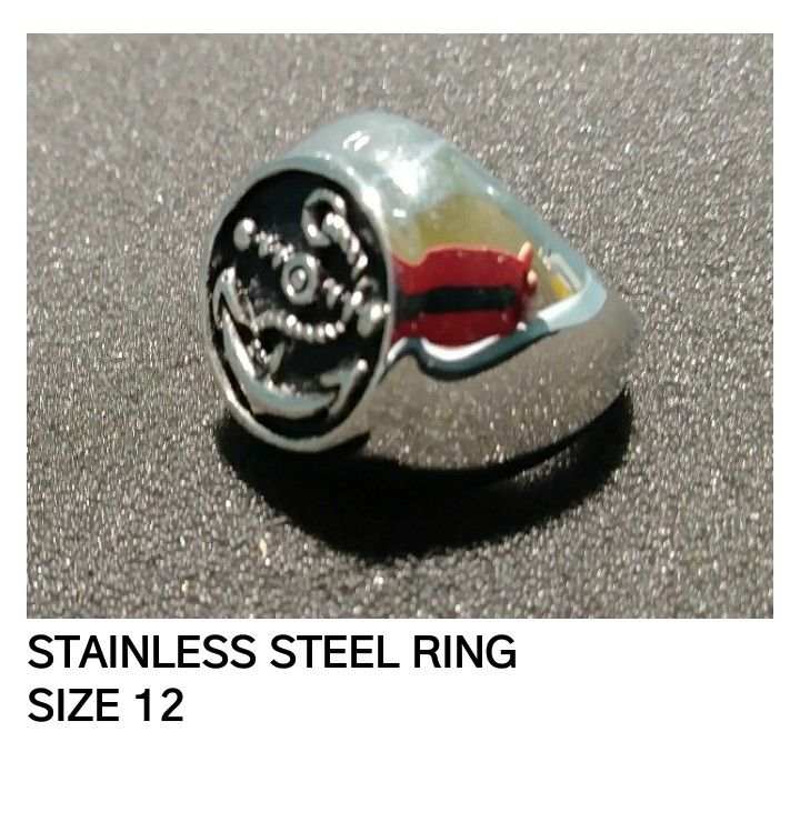 Boat Anchor Ring Size 12