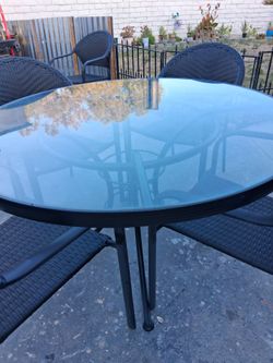 Patio table