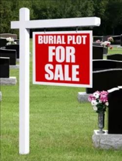 2 Burial Plots @ Lakewood cemetary in Hughson - Veterans Garden of Honor