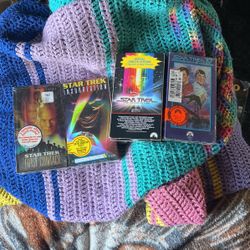 4 Star Trek VHS Tapes