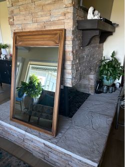 Mid century modern mirror
