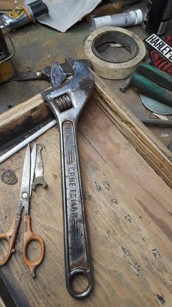 12 in Crescent wrench $12