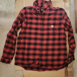 Carhartt Relaxed Fit Tall men's flannel 