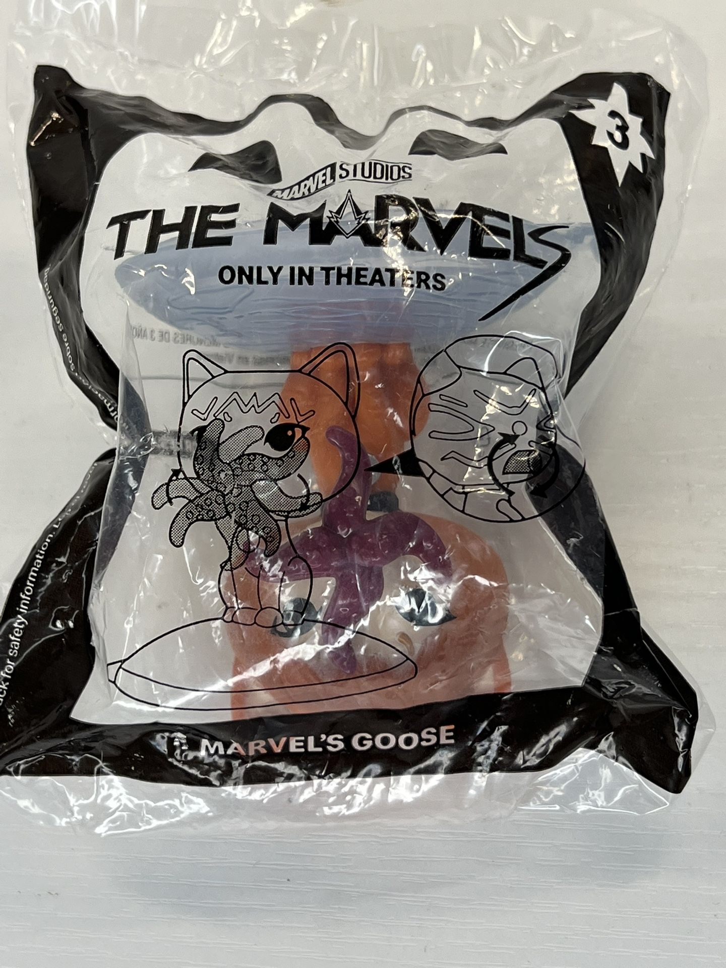 The Marvels Marvel’s Goose McDonalds Happy Meal Toy
