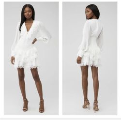 New With Tags Bardot White Dress Size 4 Small