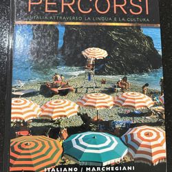 Percorsi SECOND EDITION Italian College Textbook 