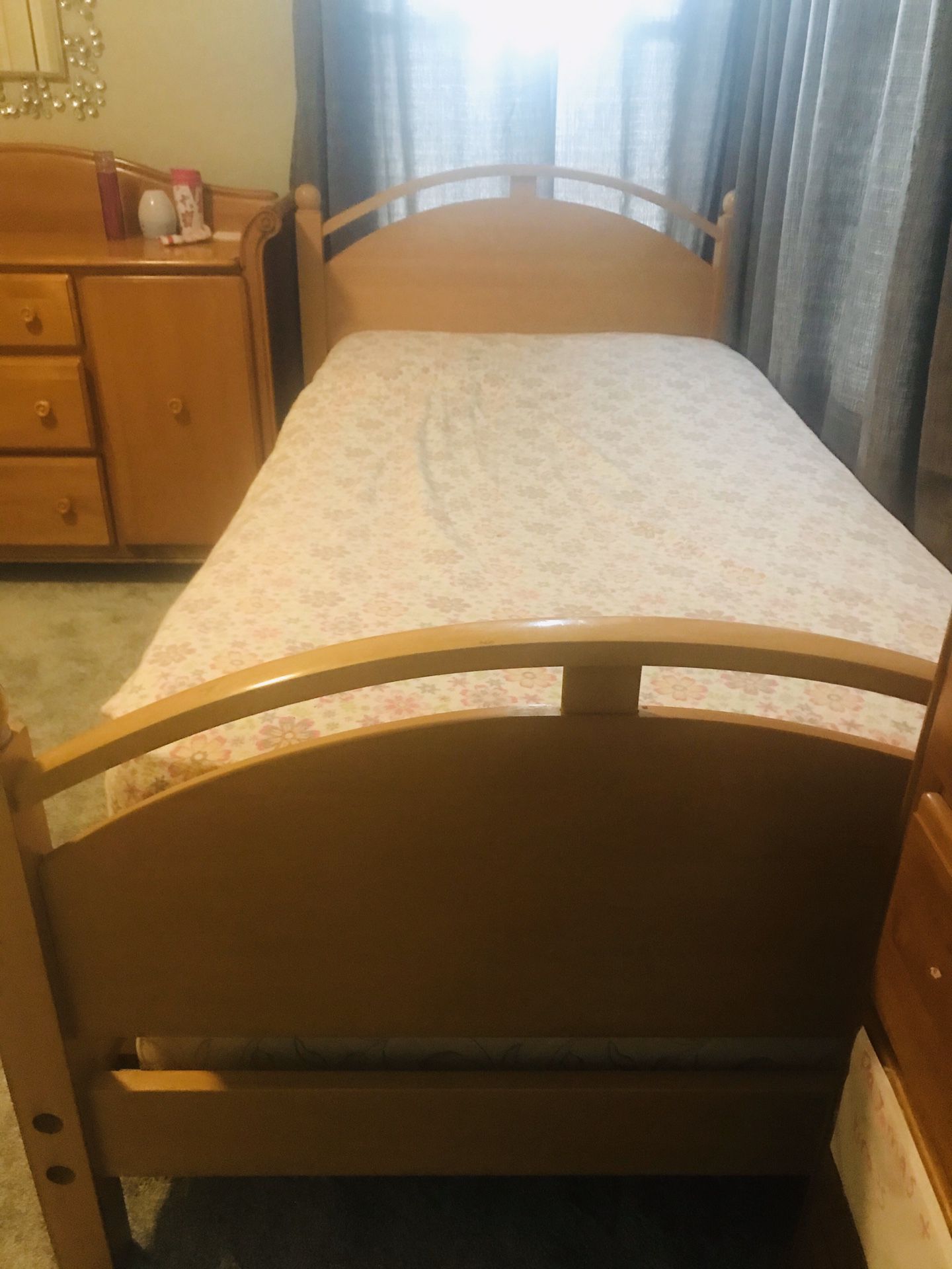 Two Ethan Allen Twin Beds