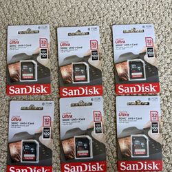 32GB SDHC UHS1 Cards