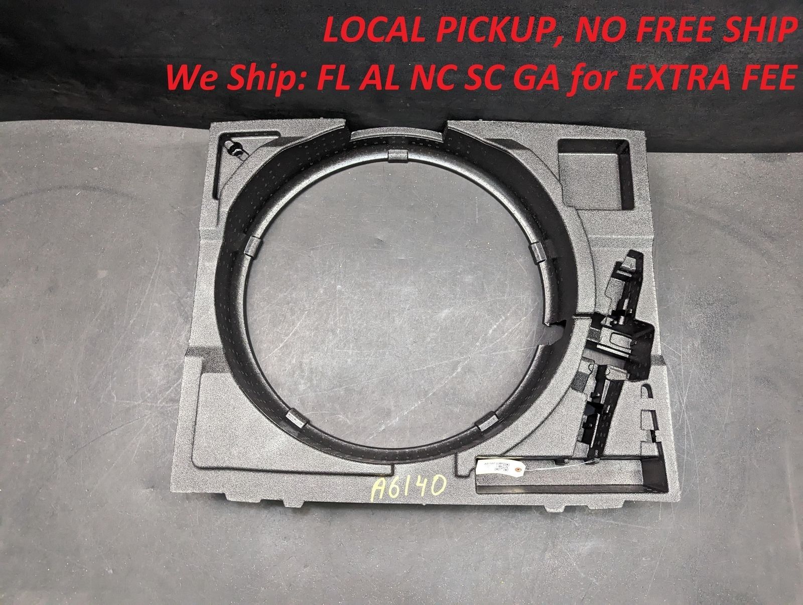 Rear Trunk Floor Storage Box 2018 Audi Q3 8U0012109S 2016 2017 (A6140)