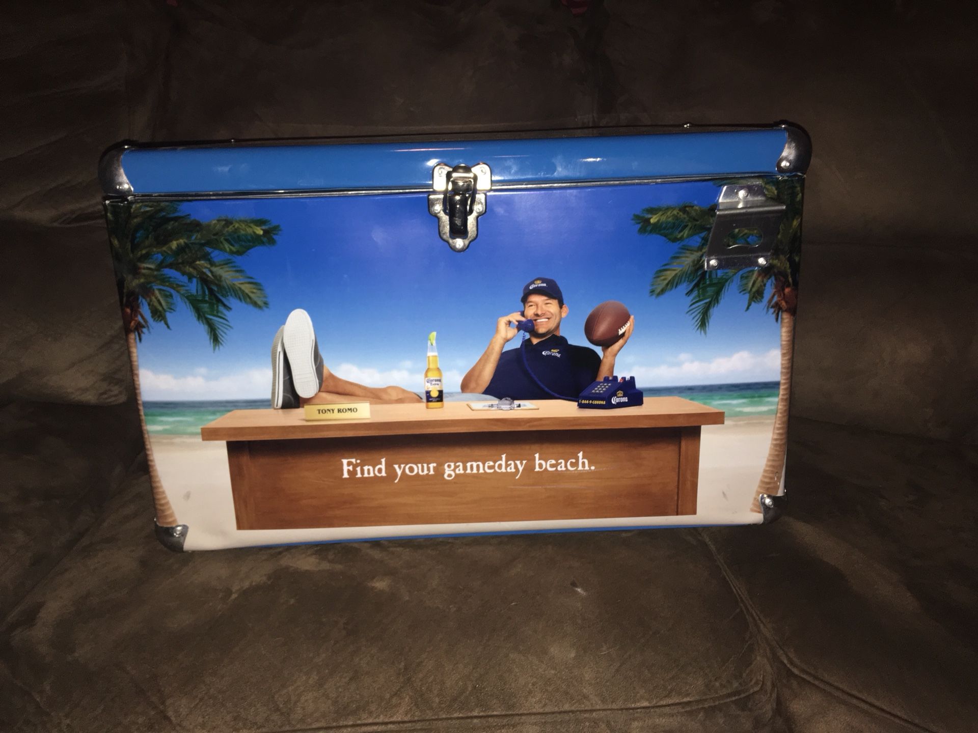 CORONA BEER METAL ICE CHEST TONY ROMO - collectibles - by owner - sale -  craigslist