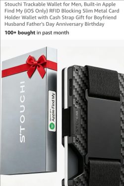 Wallet with airtag