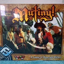 New & Sealed! Mutiny! Board Game 2003 Fantasy Flight Games