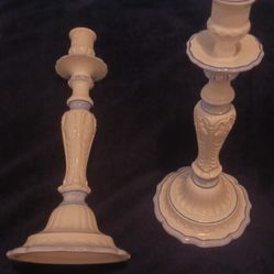 Set Of Porcelain Candelabras