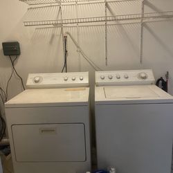 Whirlpool Washer and Dryer