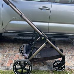 Stroller Frame Only - Cybex Gazelle S Single To Double Stroller Frame 