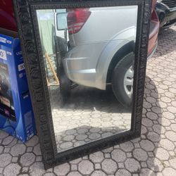 Wall Mirror 43”1/2 X 32”1/2 In Good Condition $20 Firm On Price