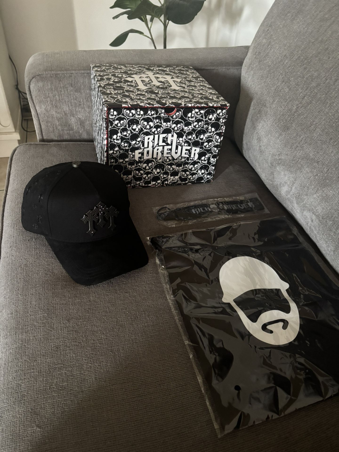 Barbas Hat Rich forever Chrome