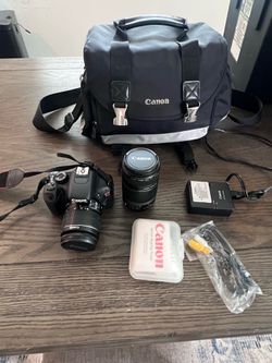 Canon Rebel T2i bundle with extra lens