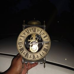 tempus fugit clock skeleton Clock 
