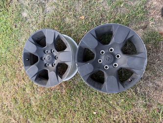 41-18inch dodge ram rims. 18x8. 6 lugs