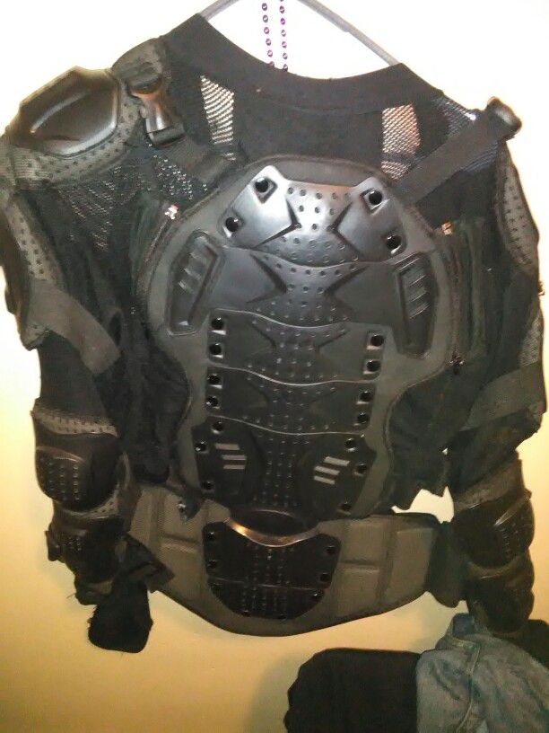 Breathable Motorcycle Armor.