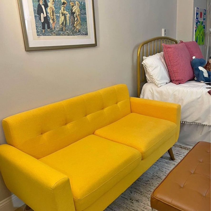 Yellow Stylish Couch 