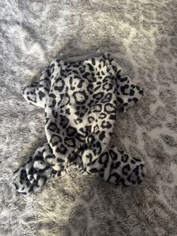 Cheetah Dog Sweater 