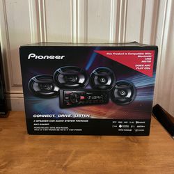Pioneer 2016 4 speaker car audio system Brand New! 