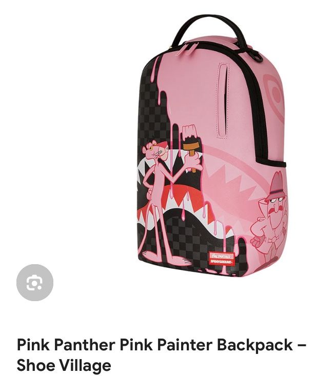 Pink Panther Spray Ground Backpack Brand New With Tags
