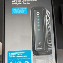 Motorola SBG6580 Surfboard Extreme 3.0 Wireless Cable Modem Gateway - Latest Version (Renewed)