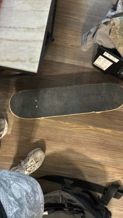 Used skateboard