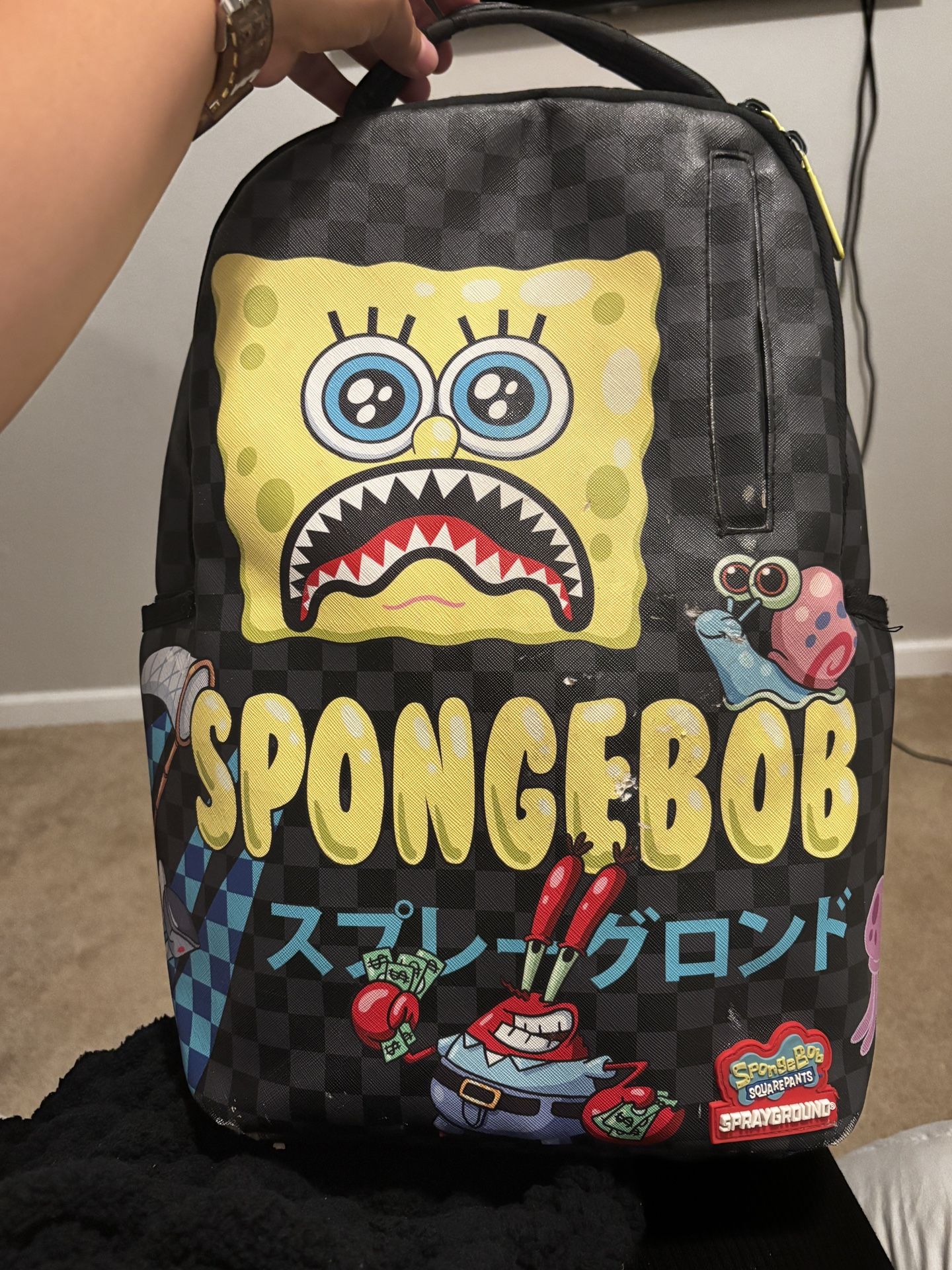 SprayGround LIMITED EDITION SpongeBob Backpack