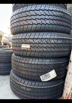 265/65/18 Yokohama tires installed and balanced