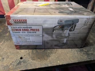 Bench drill press