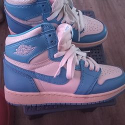 Retro 1s Blue&cream  