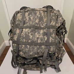 Large ACU Molle II Rucksack With Frame & Sustainment Pouches