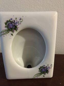 Ceramic photo frame