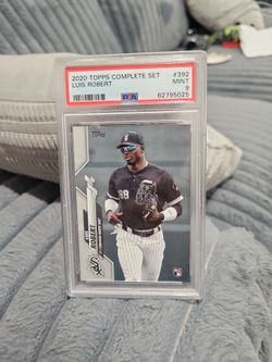 Luis Rober topps rookie  complete set graded PSA mint-9 baseball card