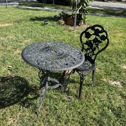 Patio Metal Table 