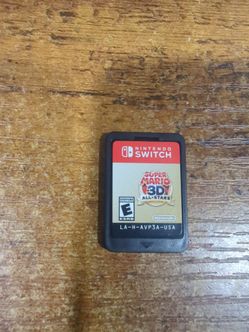 Super Mario 3D All-Stars Nintendo Switch Cartridge