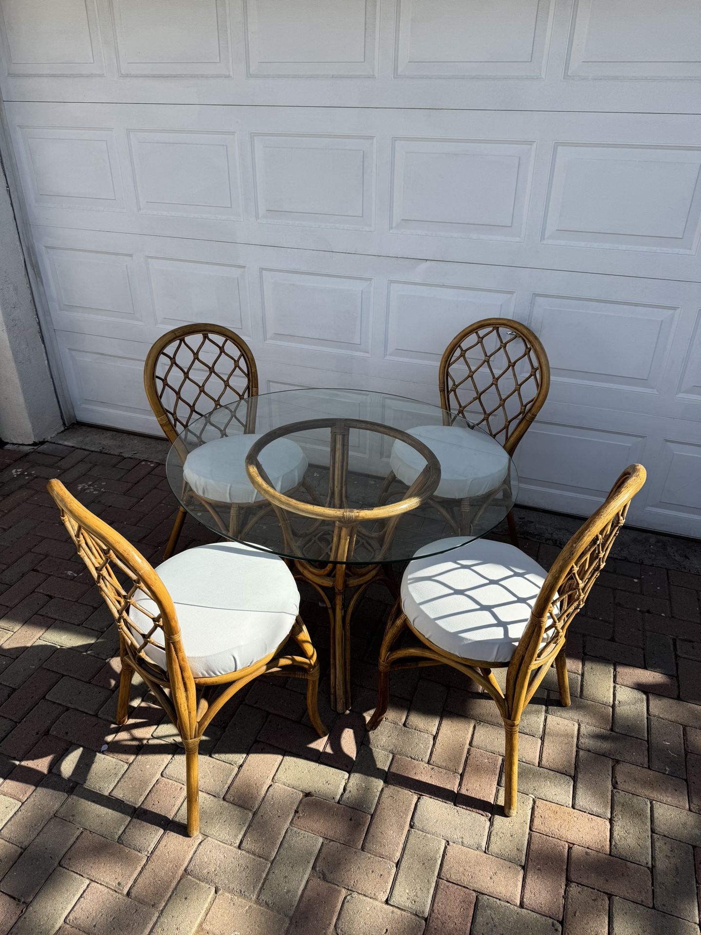 VINTAGE TABLE AND CHAIR SET