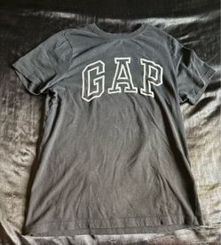 Black Gap Spellout Logo Short Sleeve T-Shirt