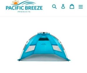 Pacific Breeze Deluxe Beach Tent