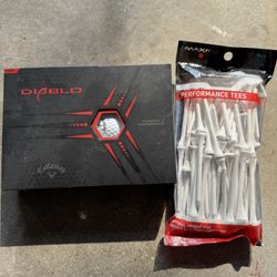 Golf Balls And Performance Tees 