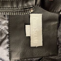 Black Motorcycle Genuine Leather Jacket 