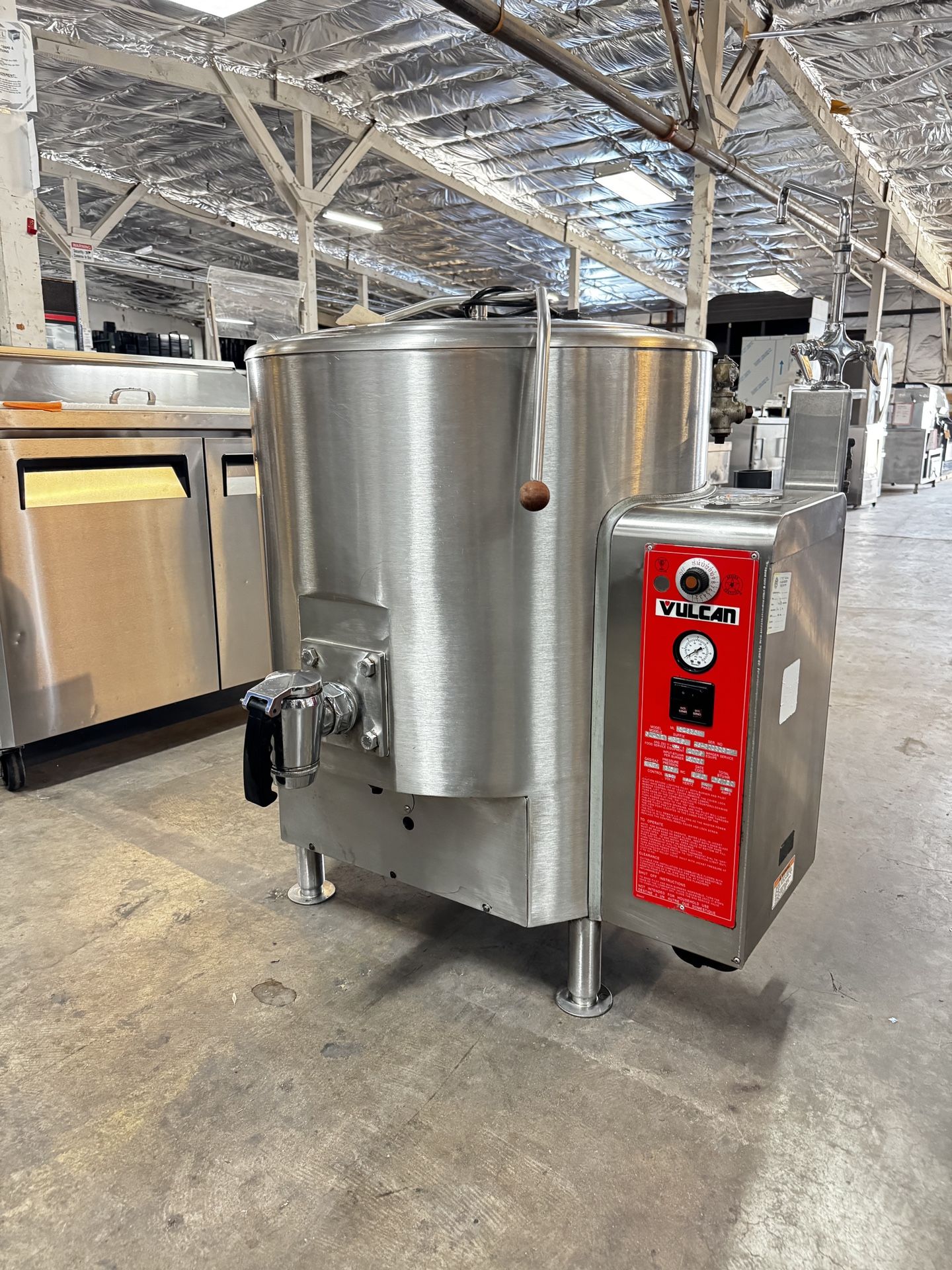Tilt kettle Vulcan