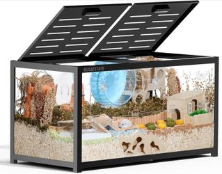 BUCATSTATE Hamster Cage 3.0: Large Metal Rat Cage