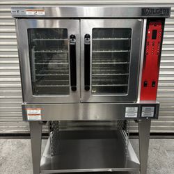 Vulcan Electric Convection Oven On Tray Stand Full Size Bakery Sheet Pan Top Of The Line Model Half Price Like New 