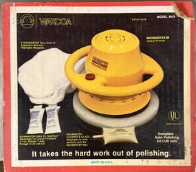Vintage Waxcoa Waxmaster 9 Orbital Car Polisher