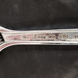 Snap On Tools AD8 8 Inch High Polished Crescent Wrench USA